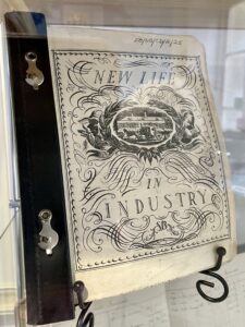 'New Life in Industry', original Scott Bader manifesto in the archive